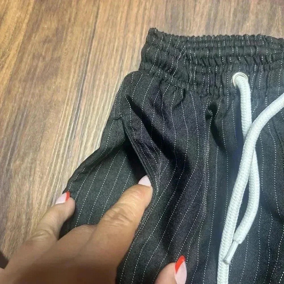 Let’s Kids Toddler Pinstripe Straight Leg Pants Lightweight Streetwear Size 2T - Picture 6 of 8